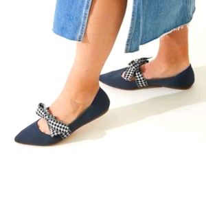 Rothys Gingham Mary Janes